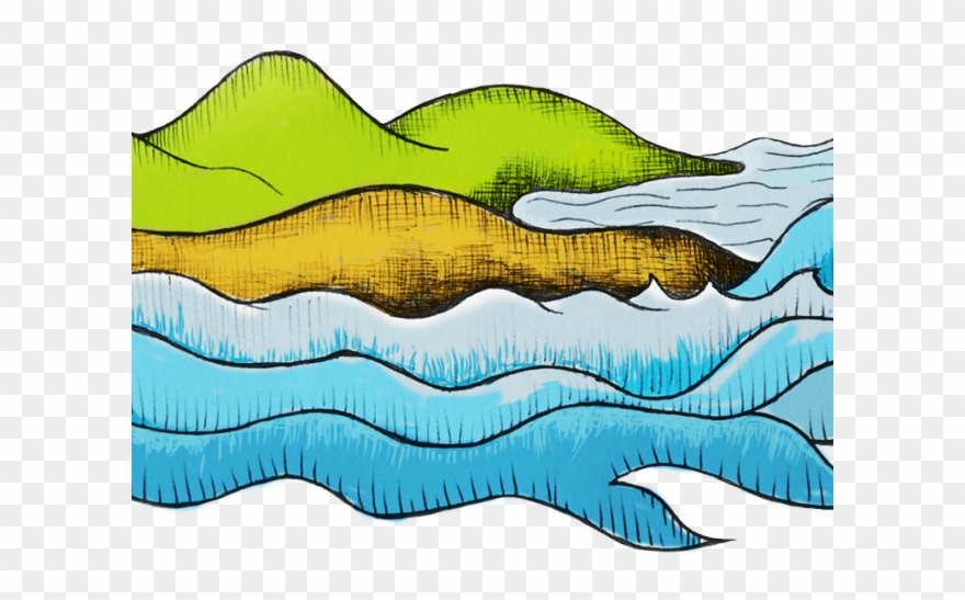 Horizon Clipart Journey - Illustration - Png Download