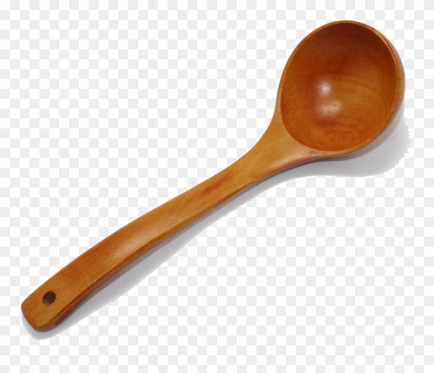 Old Wooden Spoons - Cucharas De Madera Png Clipart