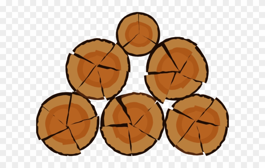 Wood Pile Cliparts - Wood Pile Clip Art - Png Download