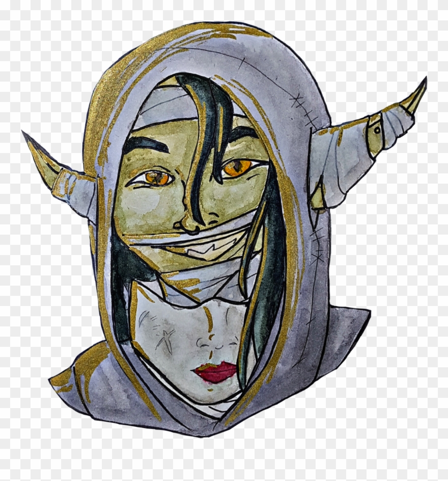 Nott The Brave Aka My Favourite Goblin - Illustration Clipart