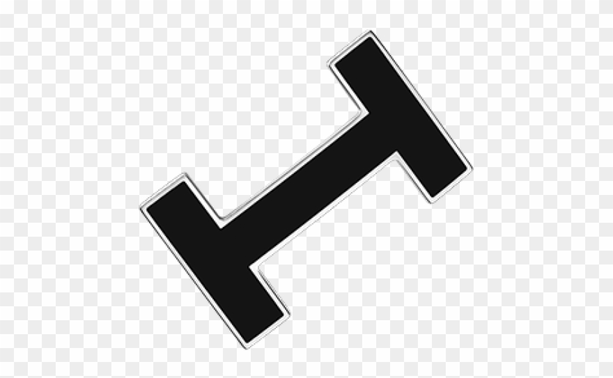 Hermes Lacquered Black Buckle Silver Border - Russia Is Occupant Clipart