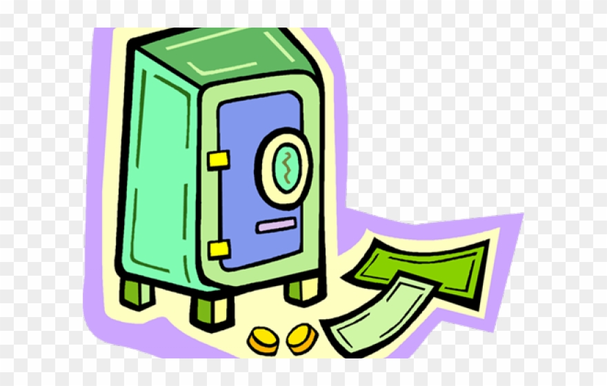Safe Clipart Vault - Petty Cash Icon - Png Download