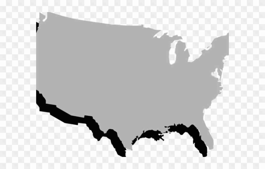 Usa Clipart Grey - Us Election 2016 White Vote - Png Download