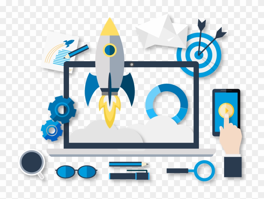 Our Digital Advertising Services Are Custom Fit To - Digital Marketing Icon Png Clipart