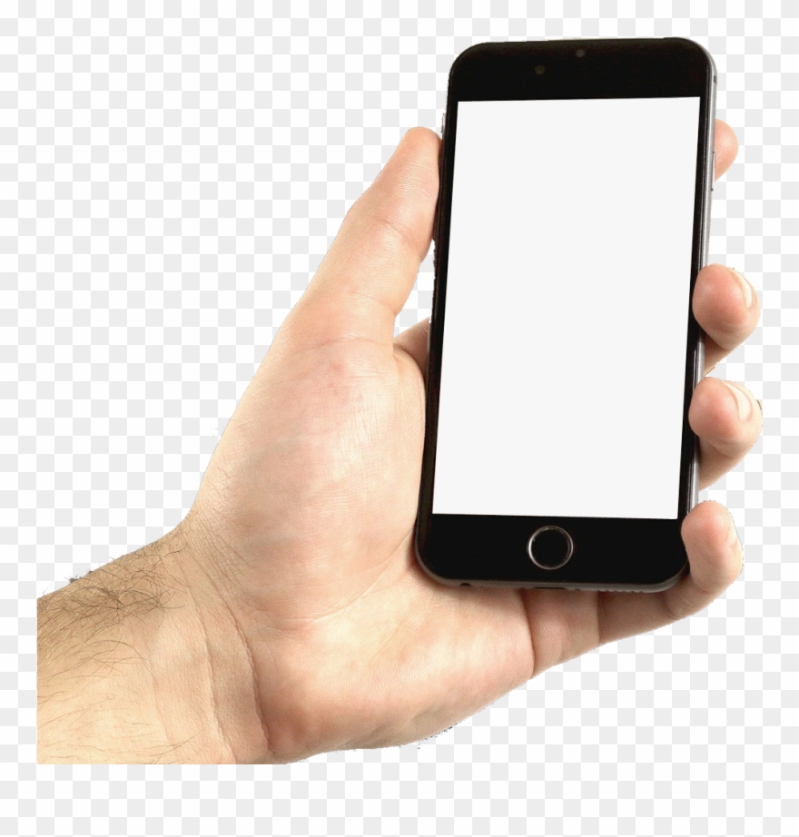 Iphone Png With Background - Transparent Background Cell Phone Png Clipart
