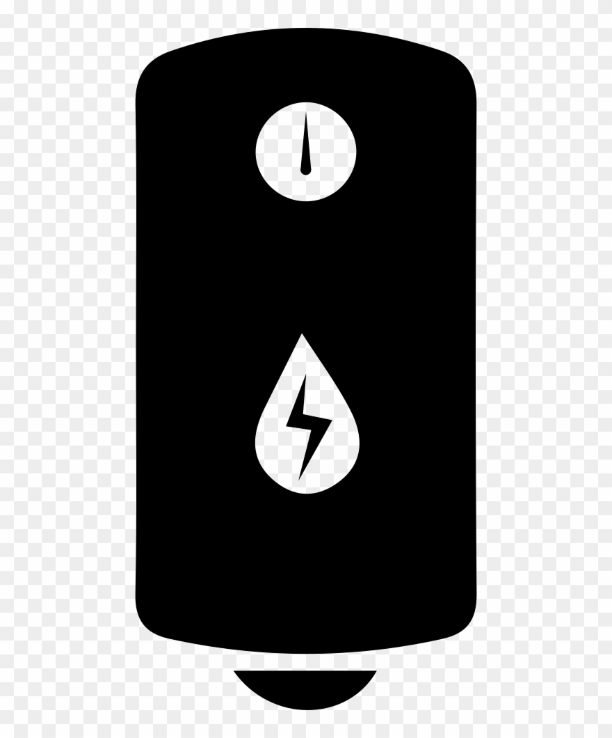 Electric Water Heater Transparent Background - Electric Water Heater Icon Clipart