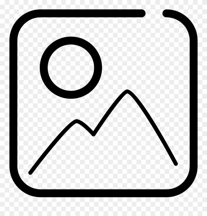 Png File - Gallery Icon Png White Clipart