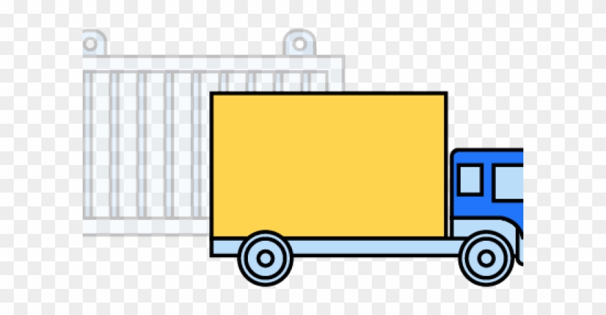 Move Clipart Truck Load - Png Download