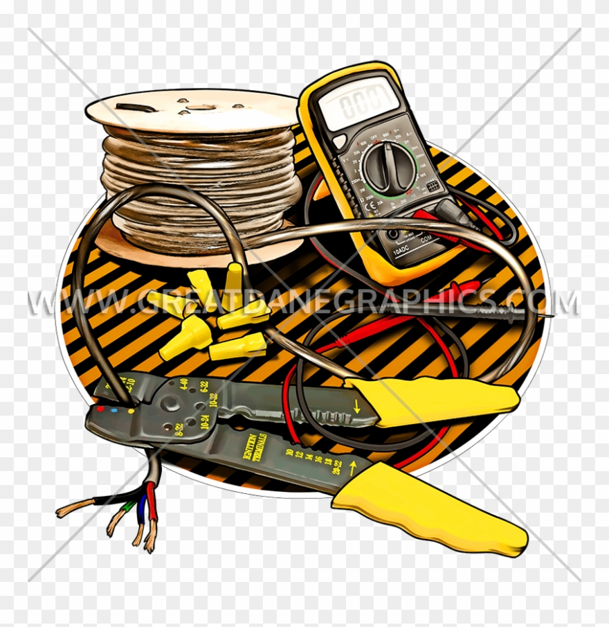 Electrical Clipart Lineman - Electrician - Png Download