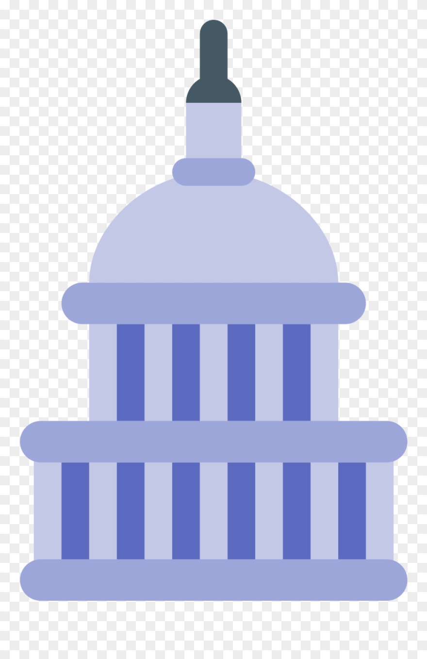 Us Capitol Icono - Illustration Clipart