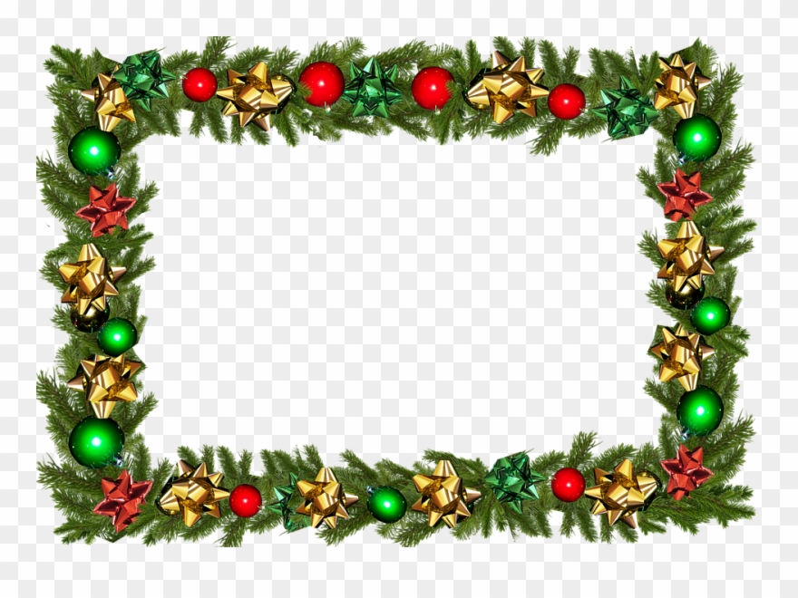 Frame, Border, Christmas - Happy Christmas Images Hd Download Clipart
