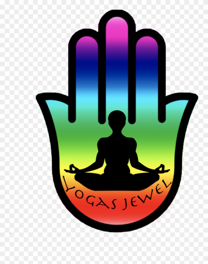 5 Piece Yogas Jewel Stickers Pack Clipart
