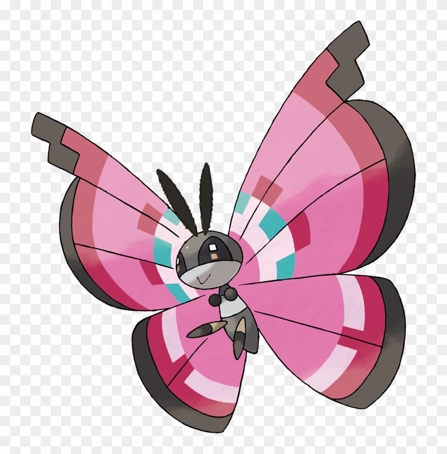 Pokémon X And Y Pokémon Sun And Moon Pokémon Omega - Vivillon Pokemon Clipart