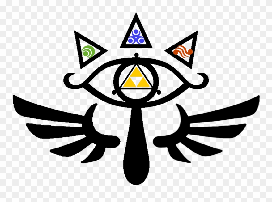 Sheikah Eye Of Truth Tattoo Design By Souffle-etc - Eye Of Truth Symbol Clipart