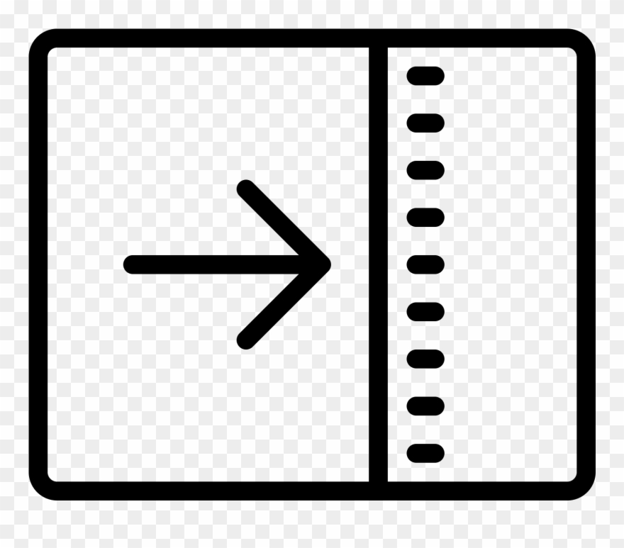 Close Pane Icon - Text Icon Png Clipart