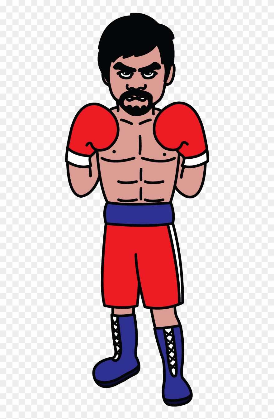 Drawing Of A Boxer Clipart