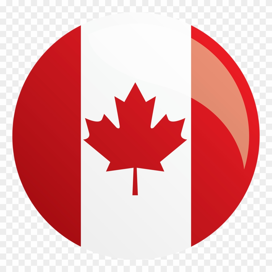 Flag Of Canada - Bandera De Canada Emoji Clipart