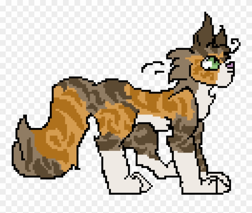 Stripe Pixel Art - Cartoon Clipart