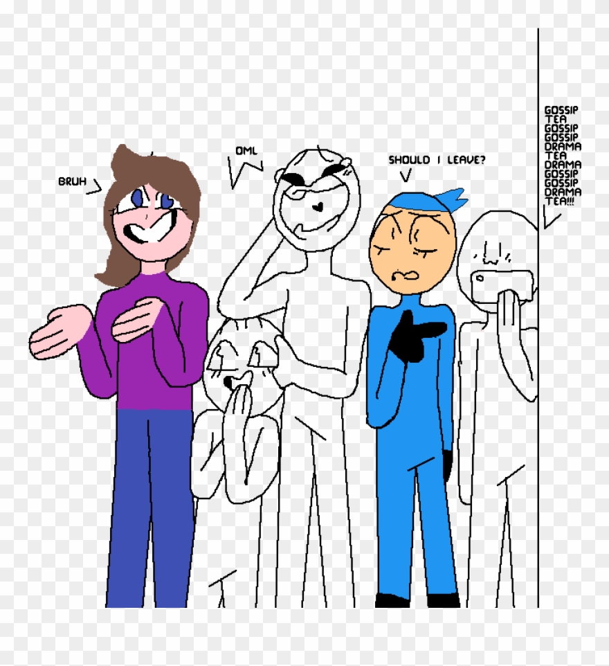 Keep On Collabing - Cartoon Clipart