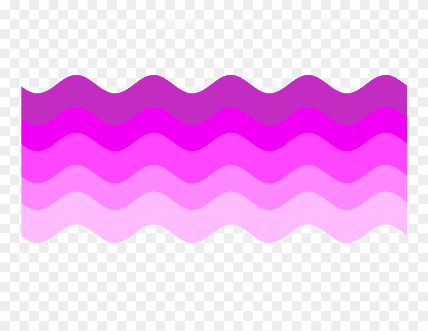Pink Abstract Lines Png High Quality Image - Pink Wavy Lines Png Clipart