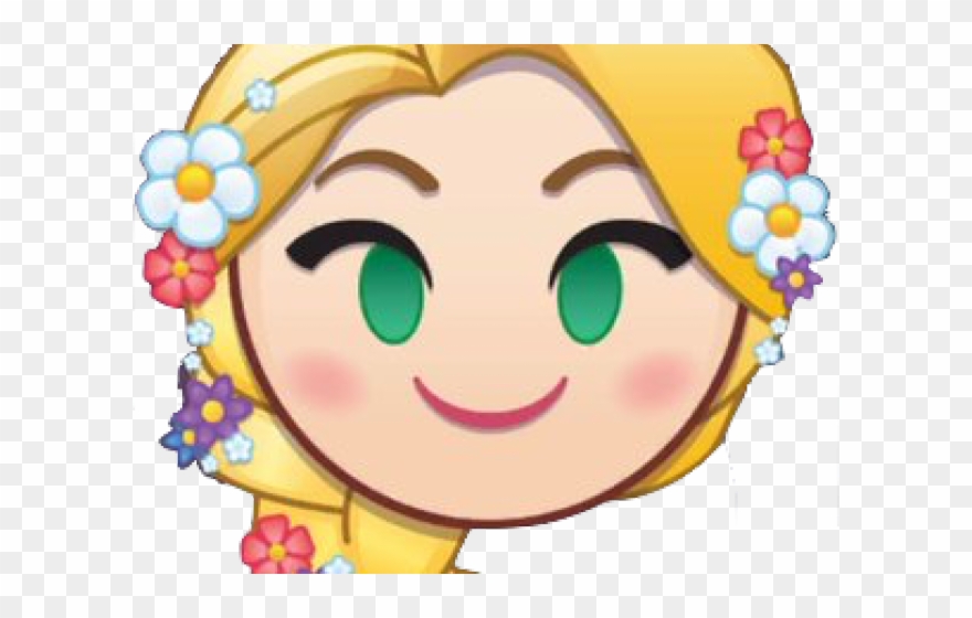 Rapunzel Clipart Wiki - Disney Emoji Blitz Princess - Png Download