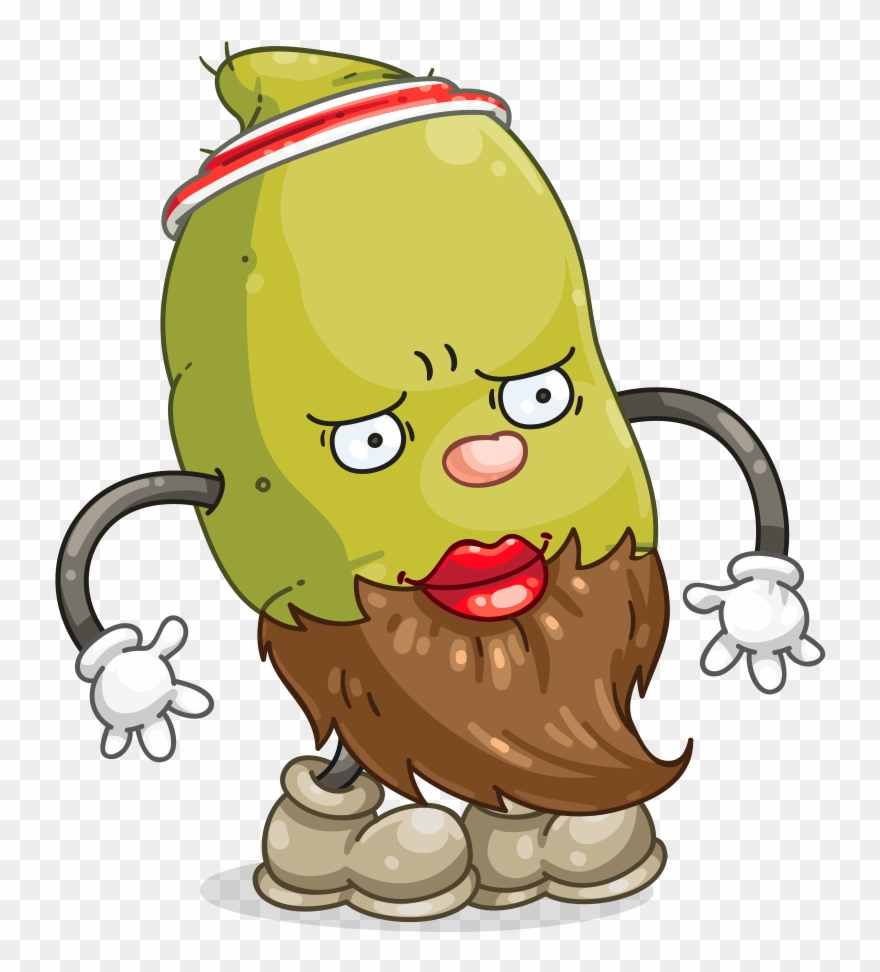 Señor Samin Potato - Cartoon Clipart