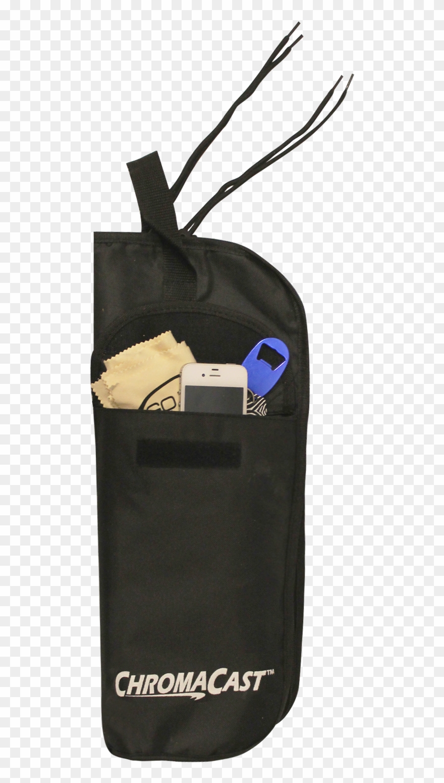 Drum Stick Bag Front Pocket - Garment Bag Clipart