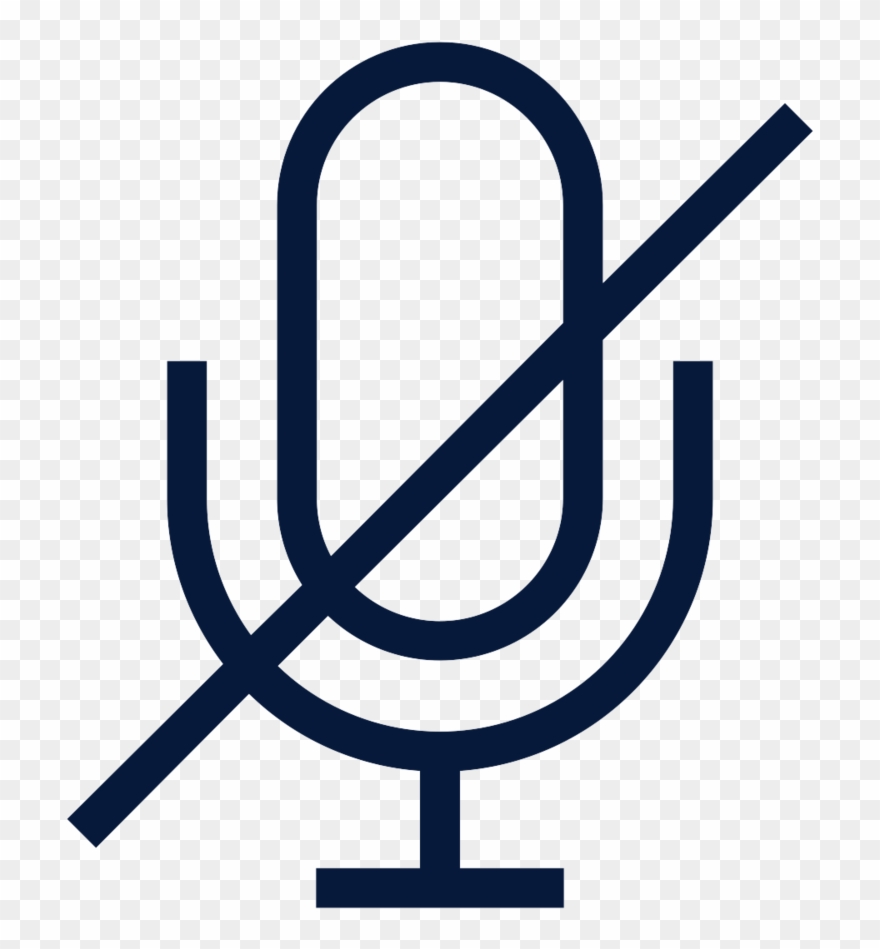 My Child Will Be Heard - Microphone Disabled Icon Clipart