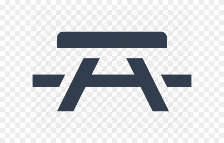 Picnic Table Clipart Transparent Background - Picnic Table Icon Png