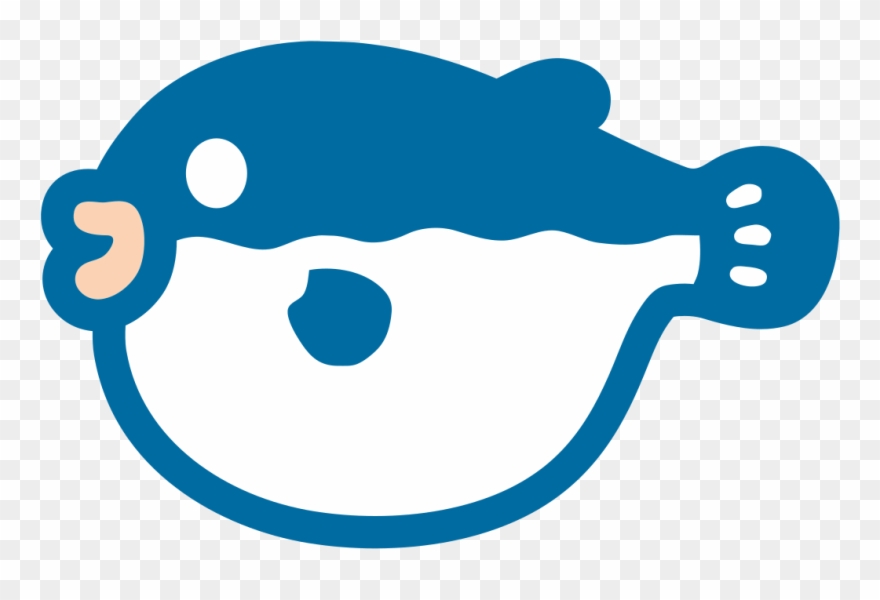 File - Emoji U1f421 - Svg - Emoji Clipart
