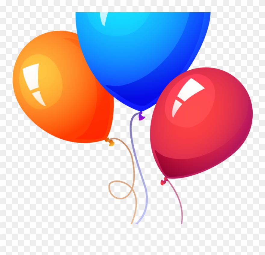 Party Balloon Png Image - Happy Birthday Whatsapp Group Clipart