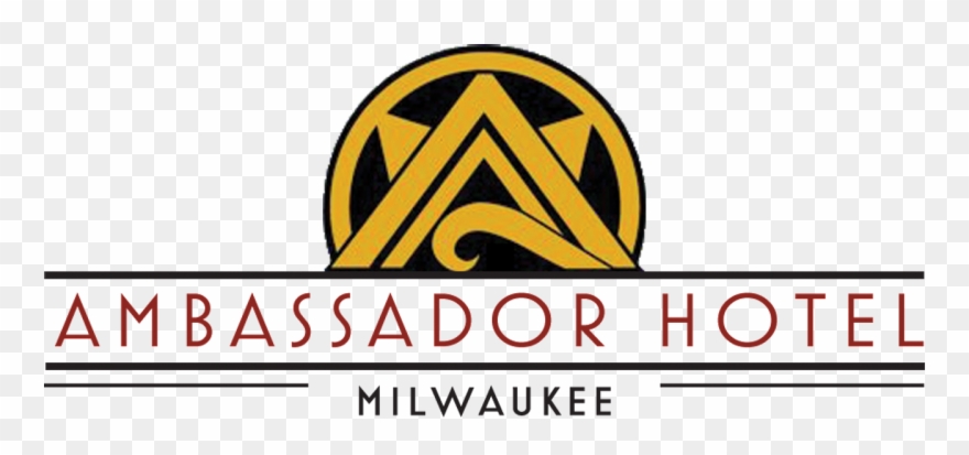 The Iconic Neon Rooftop Sign Of The Ambassador Hotel Clipart