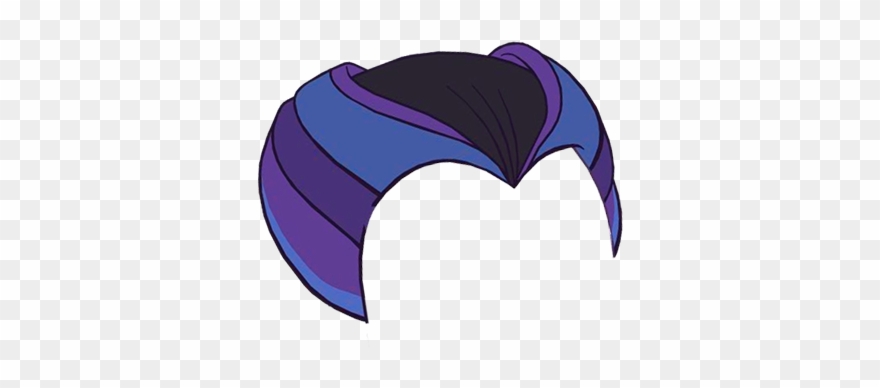 Avatar Look Hair Front Raven Default Clipart