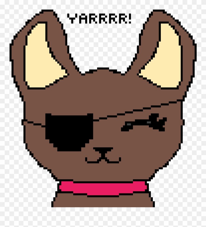 Dog With Eye Patch - Cartoon Clipart