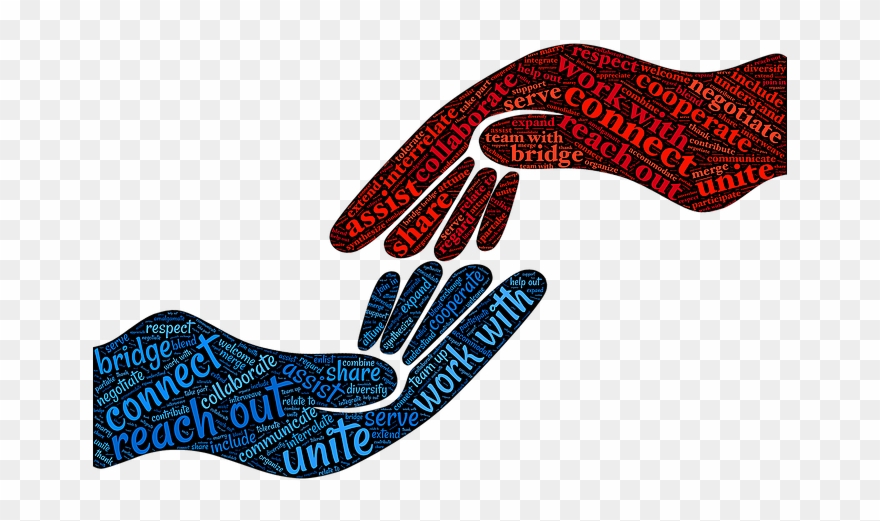 Uniting Against Poverty - Need For Collaboration Clipart