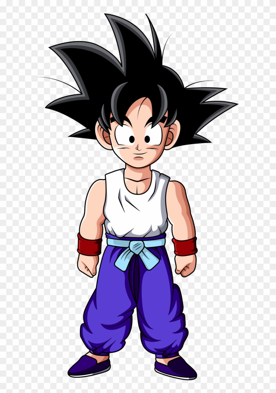 Goku Clipart Son - Dragon Ball Son Goku Kid - Png Download