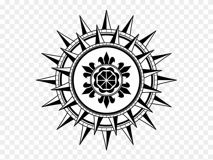 Cool Compass Rose Designs N2 - Compass Clipart