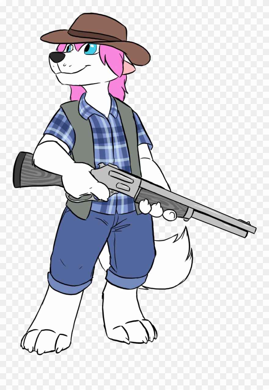 Hunter Fox - Cartoon Clipart
