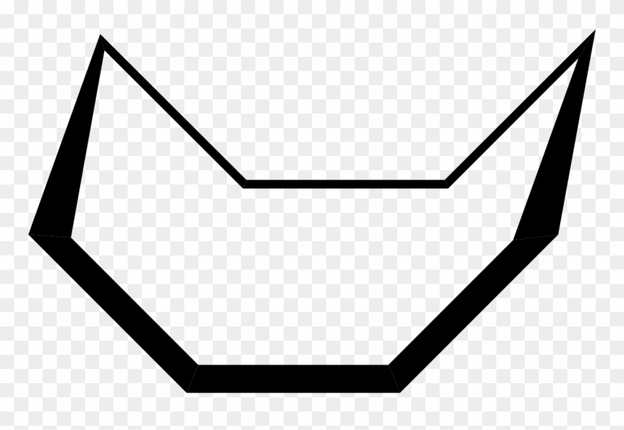 Cyclooctane Tub Conformation Clipart