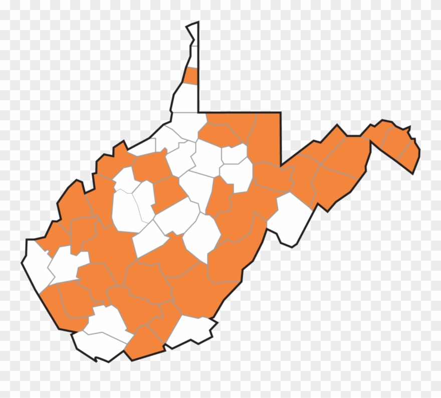 Read Aloud West Virginia Is Active In 32 Counties - Graphic Design Clipart
