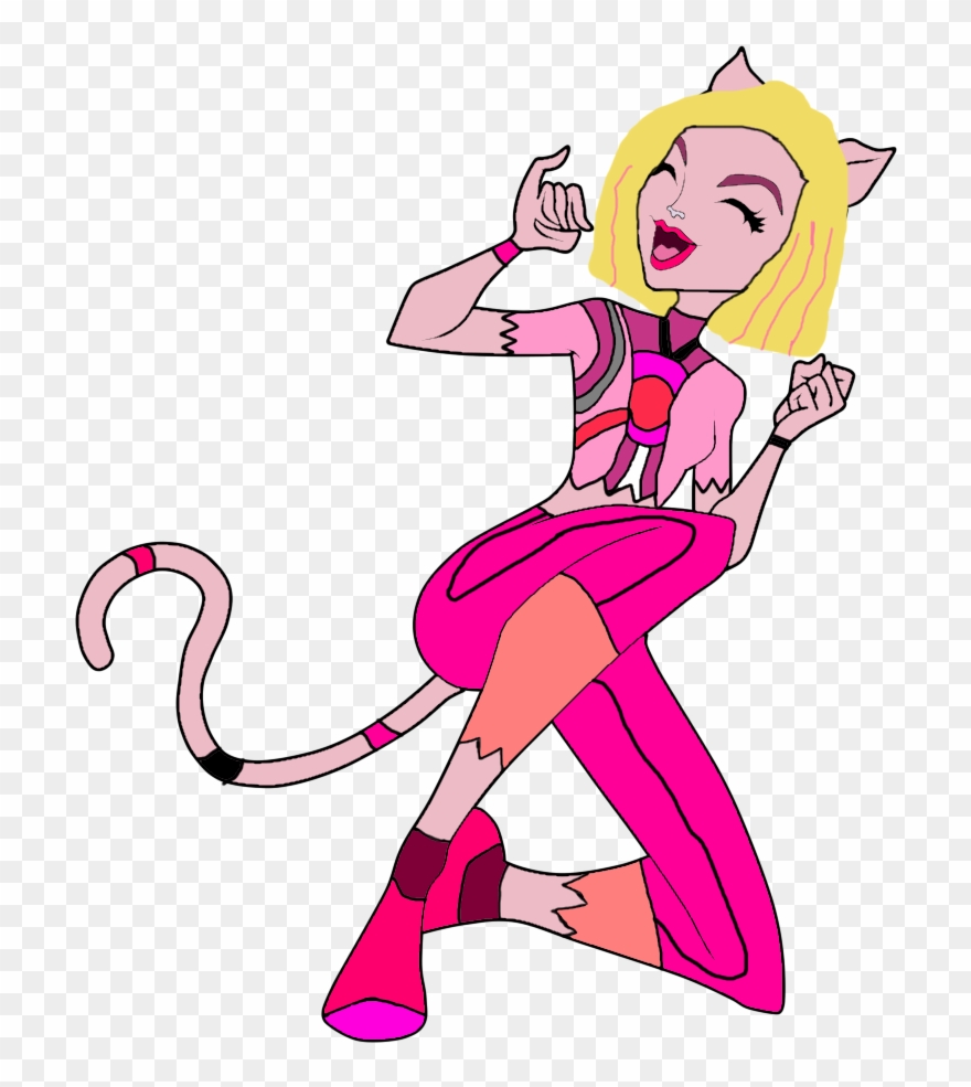 Penelope Panther - Cartoon Clipart