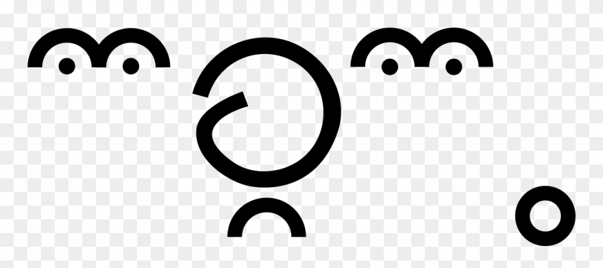 Yes In Aslwrite - Full Moon Cartoon Black And White Clipart