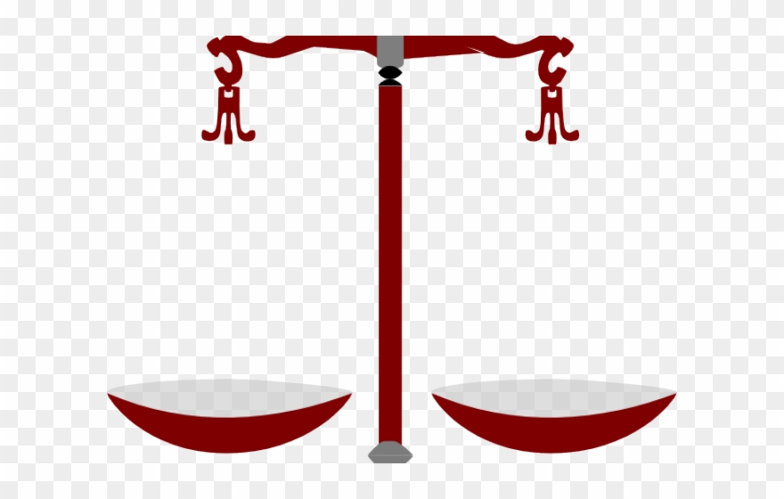 Scale Clipart Courthouse - Scale Of Justice Transparent Png