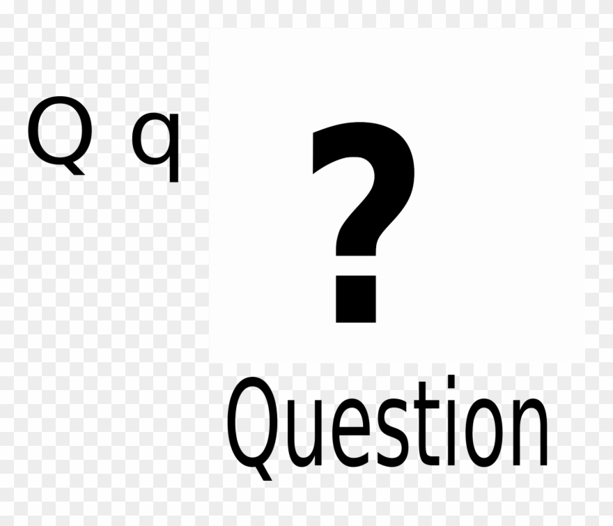 This Free Icons Png Design Of Q For Question Clipart