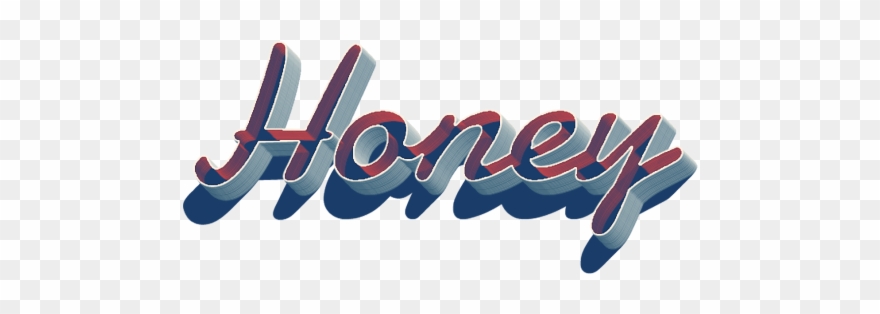 Free Png Honey 3d Letter Png Name Png Images Transparent - Calligraphy Clipart