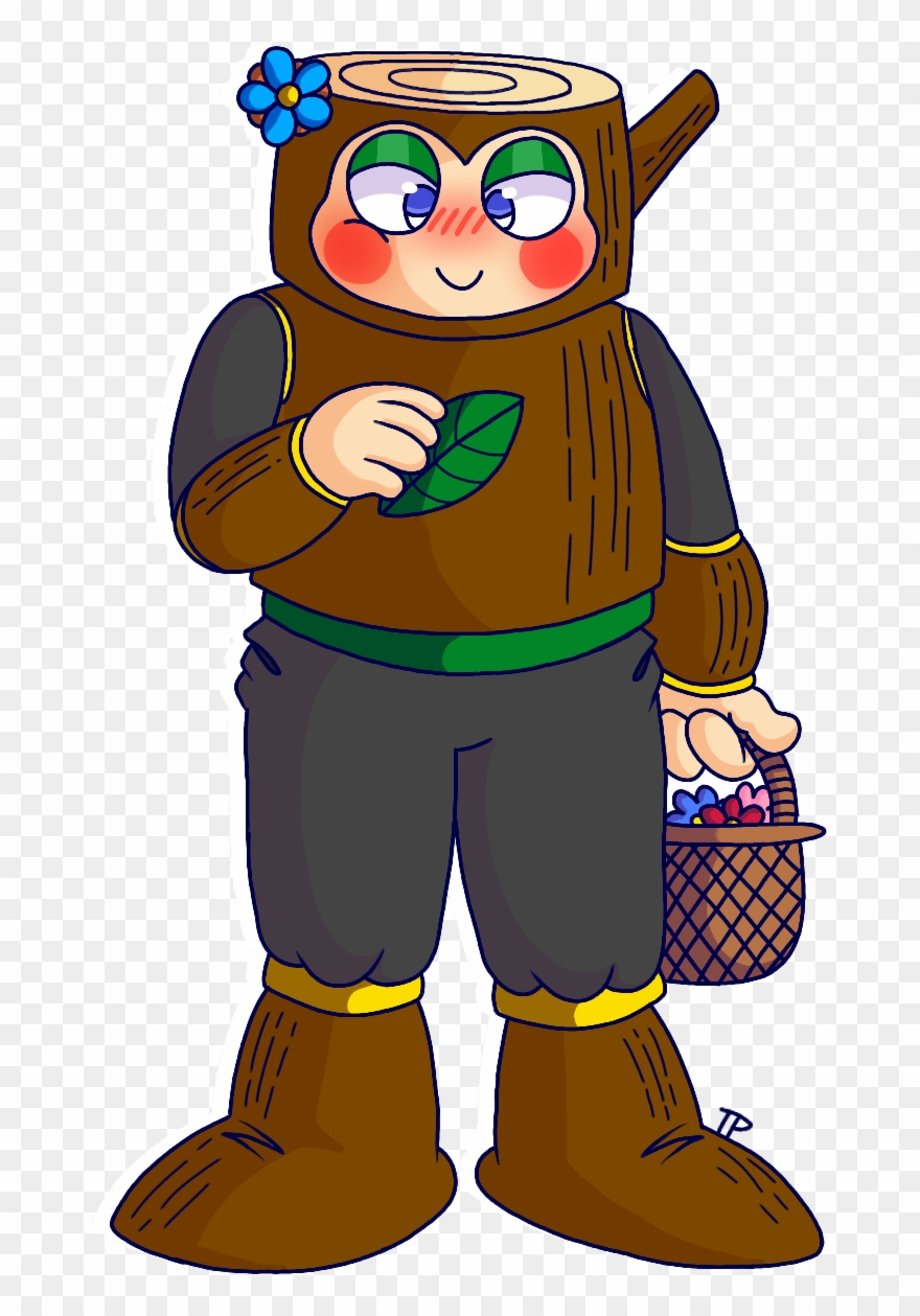 It's Wood Man, One Of My Favorite Robot - Cartoon Clipart