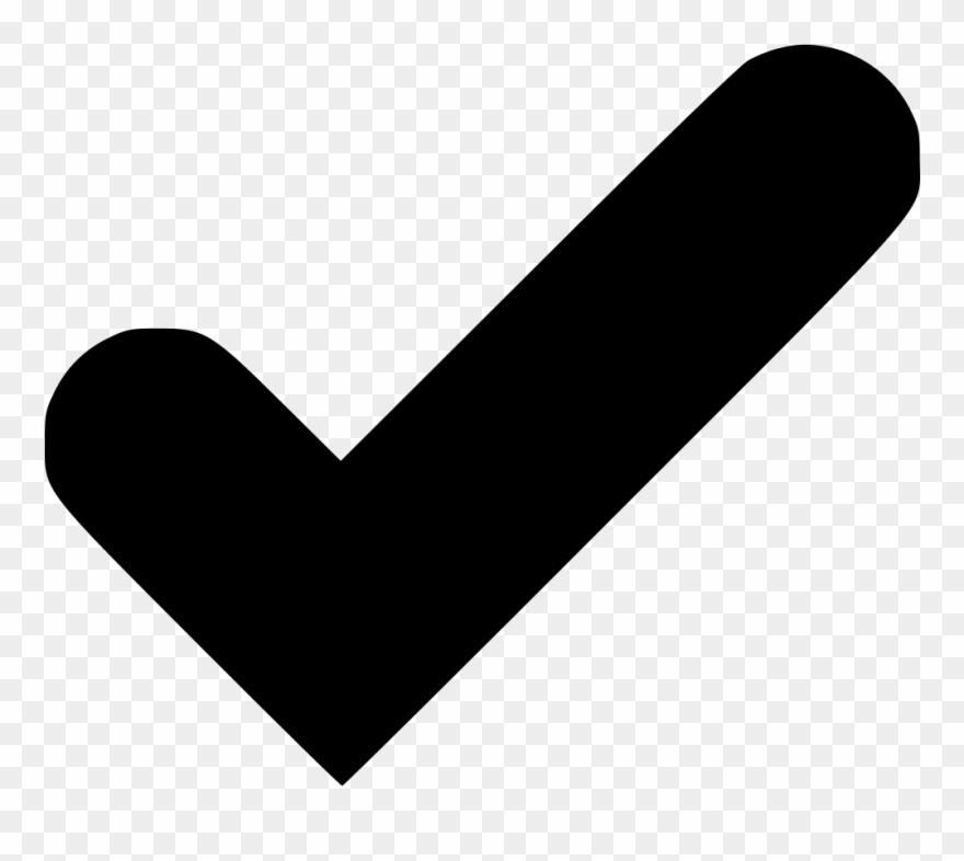 Checkmark Big Comments - Heart Clipart