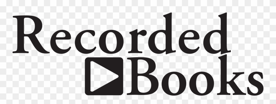 Black & White Recorded Books Stacked Logo - Recorded Books Clipart
