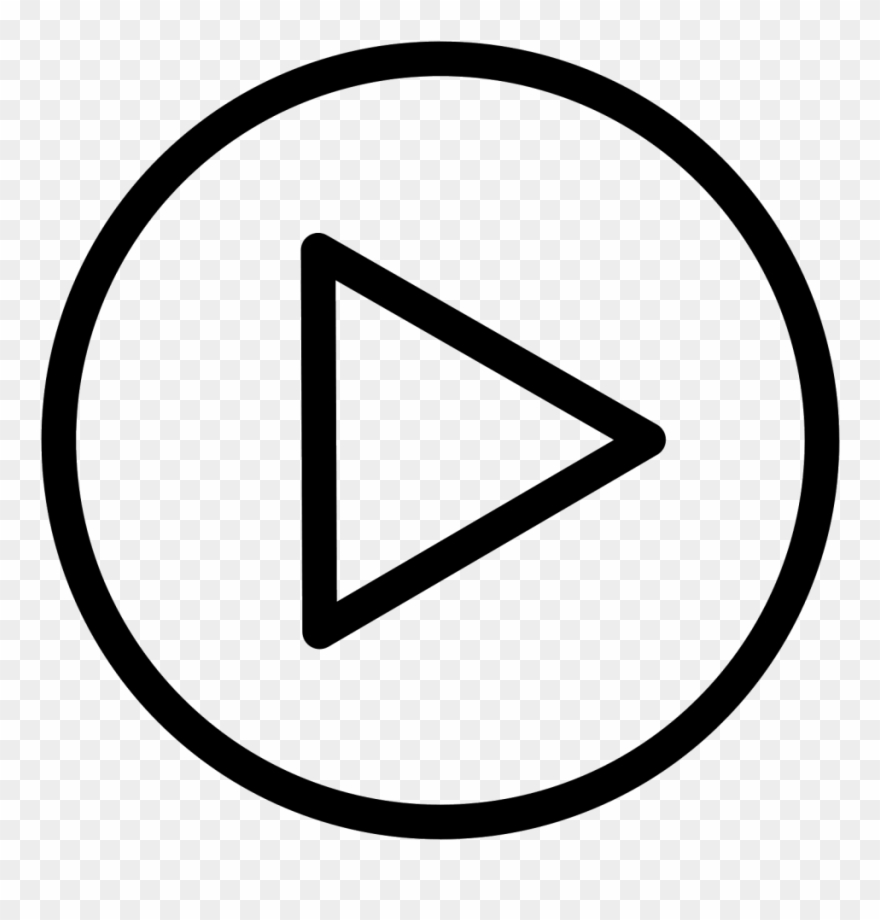 Play Png Free Download - Play Button Icon Png Clipart