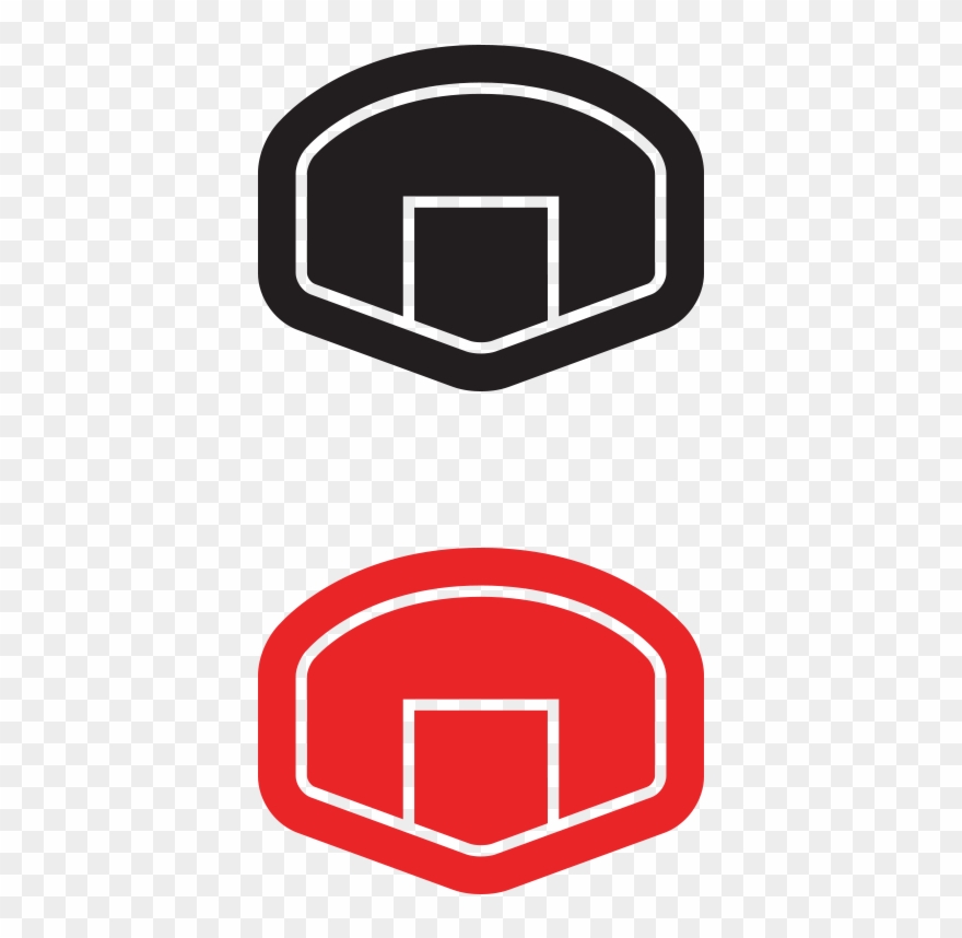 Basketball Backboard Png - Basketball Board Design Clipart
